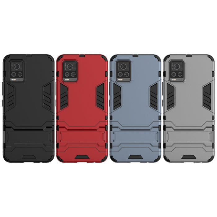 Funda protectora PC + TPU a prueba de golpes con soporte, For vivo V20, For Xiaomi MI 10T Pro