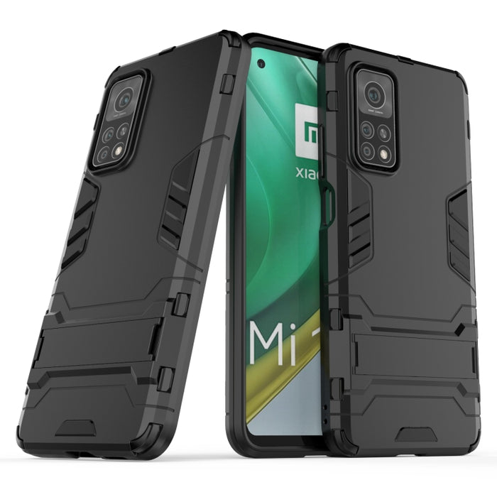 Funda protectora PC + TPU a prueba de golpes con soporte, For vivo V20, For Xiaomi MI 10T Pro