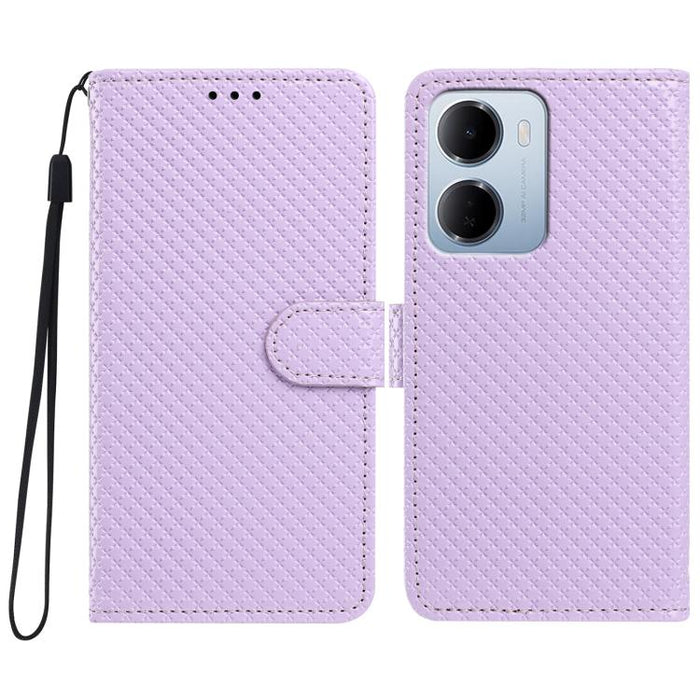 Funda para teléfono de piel vegana con hebilla espejada y cordón negro pequeño., For Redmi A7 Pro 171mm / Poco C85x 5G, For Redmi 15a 5G, For Redmi Note 15 5G 4G Poco M8 5G, For Redmi 15C 5G / 4G EU 173mm, For Redmi 15C 5G / 4G Global 171mm            ...