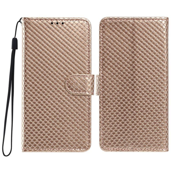 Funda para teléfono de piel vegana con hebilla espejada y cordón negro pequeño., For Redmi A7 Pro 171mm / Poco C85x 5G, For Redmi 15a 5G, For Redmi Note 15 5G 4G Poco M8 5G, For Redmi 15C 5G / 4G EU 173mm, For Redmi 15C 5G / 4G Global 171mm            ...