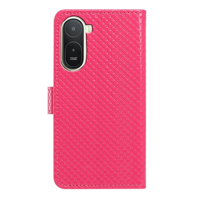 Funda para teléfono de piel vegana con hebilla espejada y cordón negro pequeño., For Redmi A7 Pro 171mm / Poco C85x 5G, For Redmi 15a 5G, For Redmi Note 15 5G 4G Poco M8 5G, For Redmi 15C 5G / 4G EU 173mm, For Redmi 15C 5G / 4G Global 171mm            ...