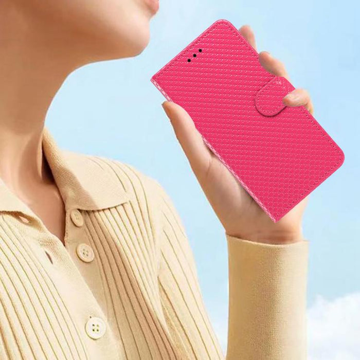 Funda para teléfono de piel vegana con hebilla espejada y cordón negro pequeño., For Redmi A7 Pro 171mm / Poco C85x 5G, For Redmi 15a 5G, For Redmi Note 15 5G 4G Poco M8 5G, For Redmi 15C 5G / 4G EU 173mm, For Redmi 15C 5G / 4G Global 171mm            ...
