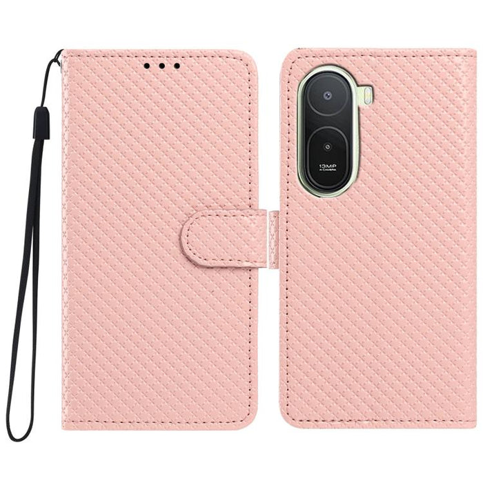 Funda para teléfono de piel vegana con hebilla espejada y cordón negro pequeño., For Redmi A7 Pro 171mm / Poco C85x 5G, For Redmi 15a 5G, For Redmi Note 15 5G 4G Poco M8 5G, For Redmi 15C 5G / 4G EU 173mm, For Redmi 15C 5G / 4G Global 171mm            ...