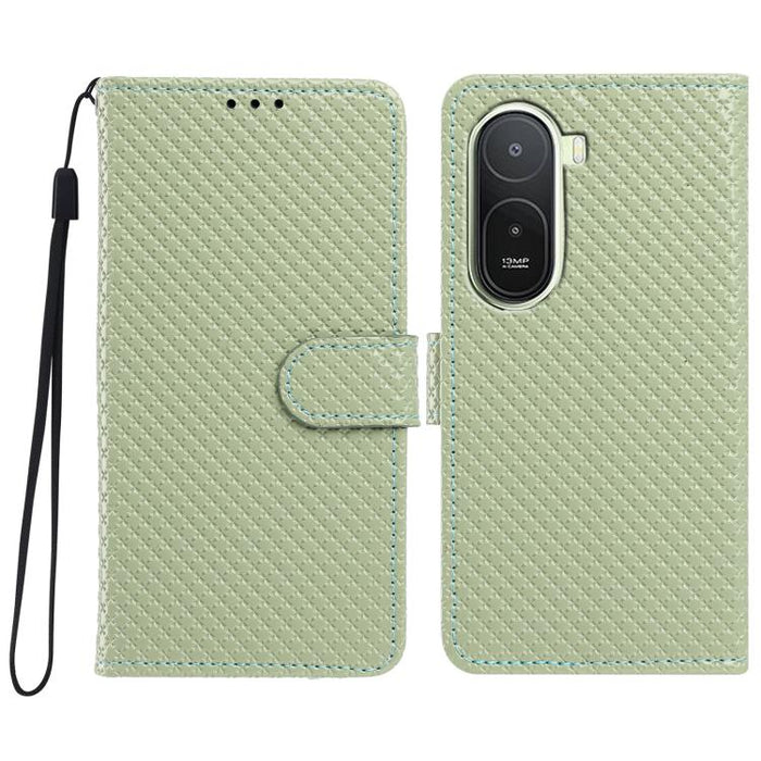 Funda para teléfono de piel vegana con hebilla espejada y cordón negro pequeño., For Redmi A7 Pro 171mm / Poco C85x 5G, For Redmi 15a 5G, For Redmi Note 15 5G 4G Poco M8 5G, For Redmi 15C 5G / 4G EU 173mm, For Redmi 15C 5G / 4G Global 171mm            ...