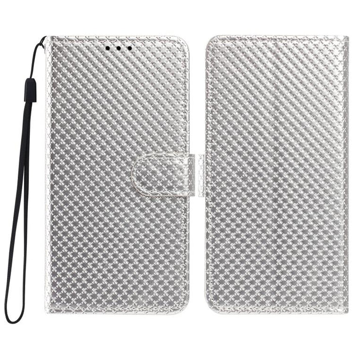 Funda para teléfono de piel vegana con hebilla espejada y cordón negro pequeño., For Redmi A7 Pro 171mm / Poco C85x 5G, For Redmi 15a 5G, For Redmi Note 15 5G 4G Poco M8 5G, For Redmi 15C 5G / 4G EU 173mm, For Redmi 15C 5G / 4G Global 171mm            ...