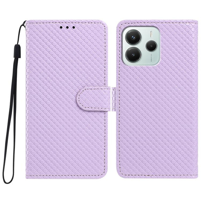 Funda para teléfono de piel vegana con hebilla espejada y cordón negro pequeño., For Redmi A7 Pro 171mm / Poco C85x 5G, For Redmi 15a 5G, For Redmi Note 15 5G 4G Poco M8 5G, For Redmi 15C 5G / 4G EU 173mm, For Redmi 15C 5G / 4G Global 171mm            ...