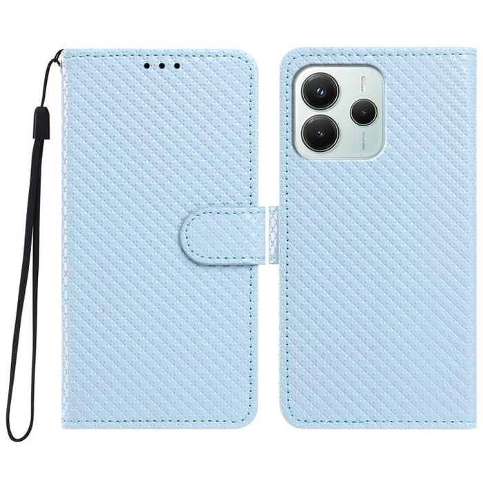 Funda para teléfono de piel vegana con hebilla espejada y cordón negro pequeño., For Redmi A7 Pro 171mm / Poco C85x 5G, For Redmi 15a 5G, For Redmi Note 15 5G 4G Poco M8 5G, For Redmi 15C 5G / 4G EU 173mm, For Redmi 15C 5G / 4G Global 171mm            ...