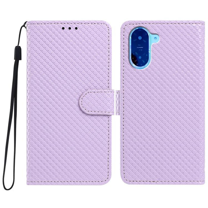 Funda para teléfono de piel vegana con hebilla espejada y cordón negro pequeño., For Redmi A7 Pro 171mm / Poco C85x 5G, For Redmi 15a 5G, For Redmi Note 15 5G 4G Poco M8 5G, For Redmi 15C 5G / 4G EU 173mm, For Redmi 15C 5G / 4G Global 171mm            ...