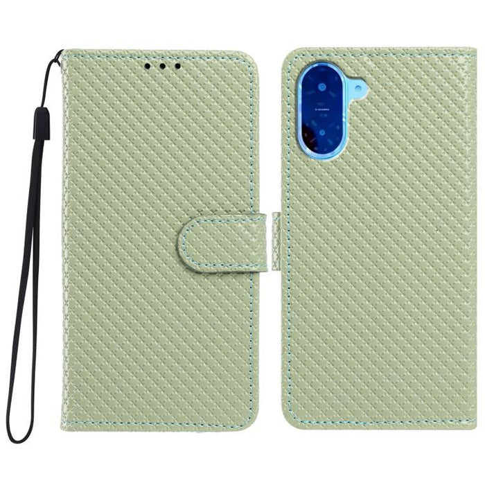 Funda para teléfono de piel vegana con hebilla espejada y cordón negro pequeño., For Redmi A7 Pro 171mm / Poco C85x 5G, For Redmi 15a 5G, For Redmi Note 15 5G 4G Poco M8 5G, For Redmi 15C 5G / 4G EU 173mm, For Redmi 15C 5G / 4G Global 171mm            ...