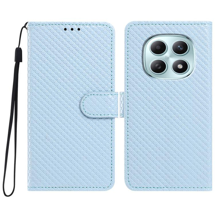 Funda para teléfono de piel vegana con hebilla espejada y cordón negro pequeño., For Redmi A7 Pro 171mm / Poco C85x 5G, For Redmi 15a 5G, For Redmi Note 15 5G 4G Poco M8 5G, For Redmi 15C 5G / 4G EU 173mm, For Redmi 15C 5G / 4G Global 171mm            ...