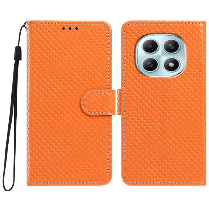 Funda para teléfono de piel vegana con hebilla espejada y cordón negro pequeño., For Redmi A7 Pro 171mm / Poco C85x 5G, For Redmi 15a 5G, For Redmi Note 15 5G 4G Poco M8 5G, For Redmi 15C 5G / 4G EU 173mm, For Redmi 15C 5G / 4G Global 171mm            ...