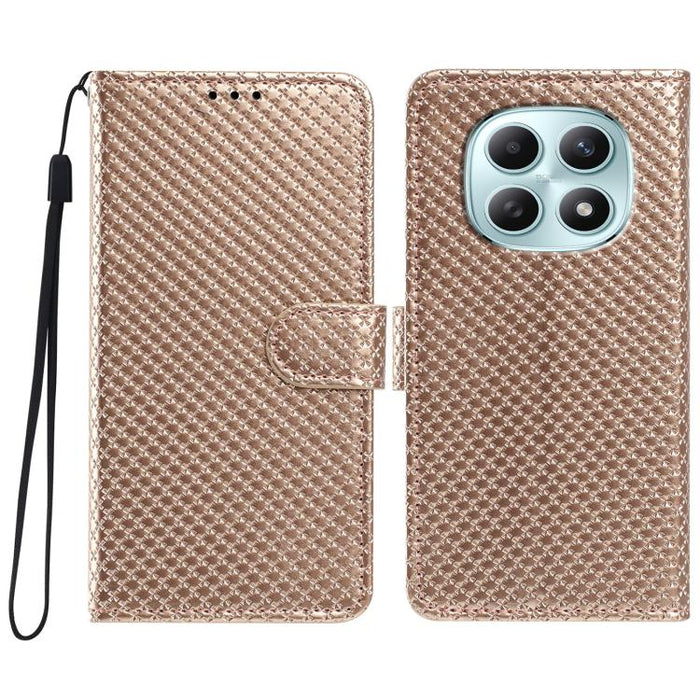 Funda para teléfono de piel vegana con hebilla espejada y cordón negro pequeño., For Redmi A7 Pro 171mm / Poco C85x 5G, For Redmi 15a 5G, For Redmi Note 15 5G 4G Poco M8 5G, For Redmi 15C 5G / 4G EU 173mm, For Redmi 15C 5G / 4G Global 171mm            ...