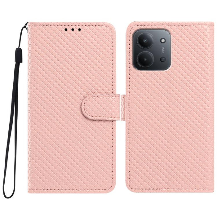 Funda para teléfono de piel vegana con hebilla espejada y cordón negro pequeño., For Redmi A7 Pro 171mm / Poco C85x 5G, For Redmi 15a 5G, For Redmi Note 15 5G 4G Poco M8 5G, For Redmi 15C 5G / 4G EU 173mm, For Redmi 15C 5G / 4G Global 171mm            ...