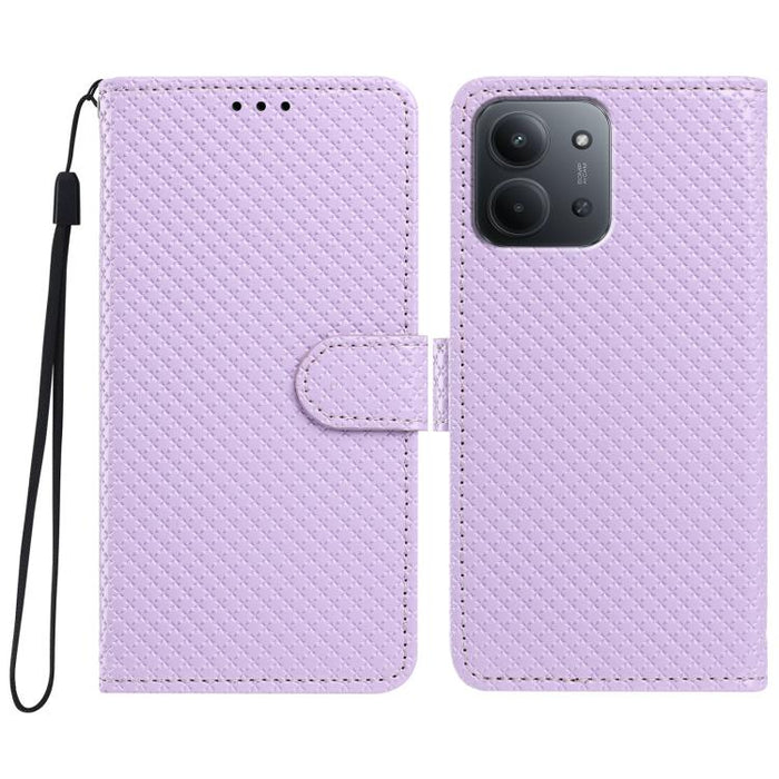 Funda para teléfono de piel vegana con hebilla espejada y cordón negro pequeño., For Redmi A7 Pro 171mm / Poco C85x 5G, For Redmi 15a 5G, For Redmi Note 15 5G 4G Poco M8 5G, For Redmi 15C 5G / 4G EU 173mm, For Redmi 15C 5G / 4G Global 171mm            ...