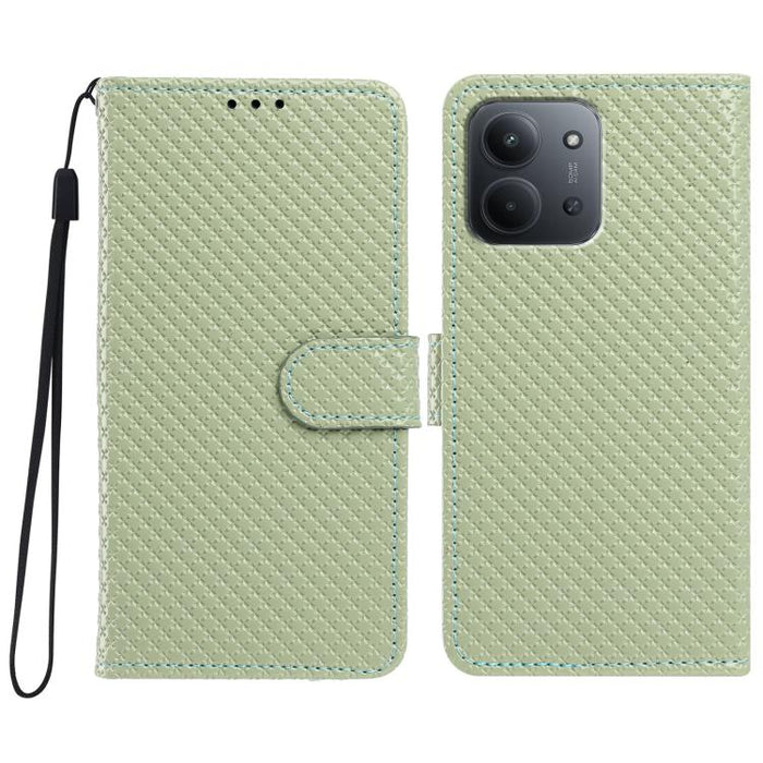 Funda para teléfono de piel vegana con hebilla espejada y cordón negro pequeño., For Redmi A7 Pro 171mm / Poco C85x 5G, For Redmi 15a 5G, For Redmi Note 15 5G 4G Poco M8 5G, For Redmi 15C 5G / 4G EU 173mm, For Redmi 15C 5G / 4G Global 171mm            ...