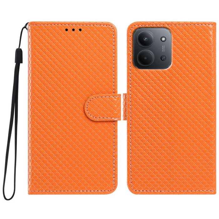 Funda para teléfono de piel vegana con hebilla espejada y cordón negro pequeño., For Redmi A7 Pro 171mm / Poco C85x 5G, For Redmi 15a 5G, For Redmi Note 15 5G 4G Poco M8 5G, For Redmi 15C 5G / 4G EU 173mm, For Redmi 15C 5G / 4G Global 171mm            ...