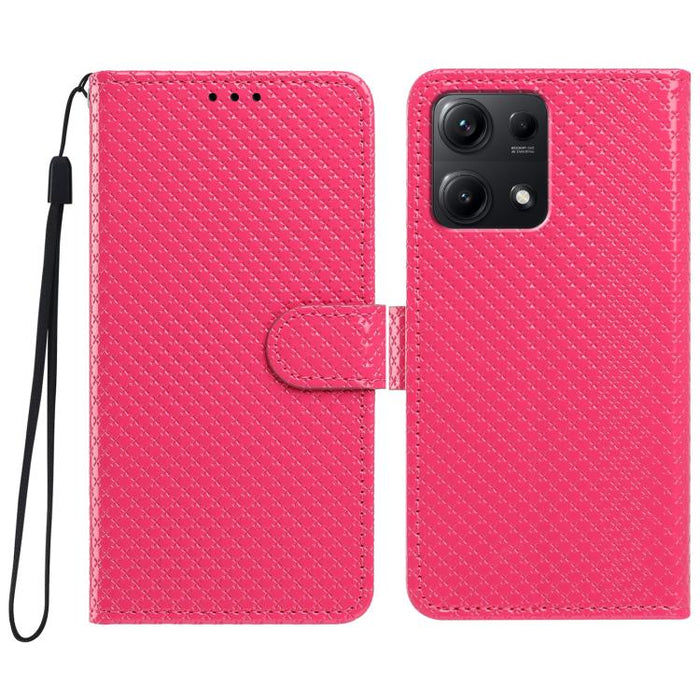 Funda para teléfono de piel vegana con hebilla espejada y cordón negro pequeño., For Redmi A7 Pro 171mm / Poco C85x 5G, For Redmi 15a 5G, For Redmi Note 15 5G 4G Poco M8 5G, For Redmi 15C 5G / 4G EU 173mm, For Redmi 15C 5G / 4G Global 171mm            ...