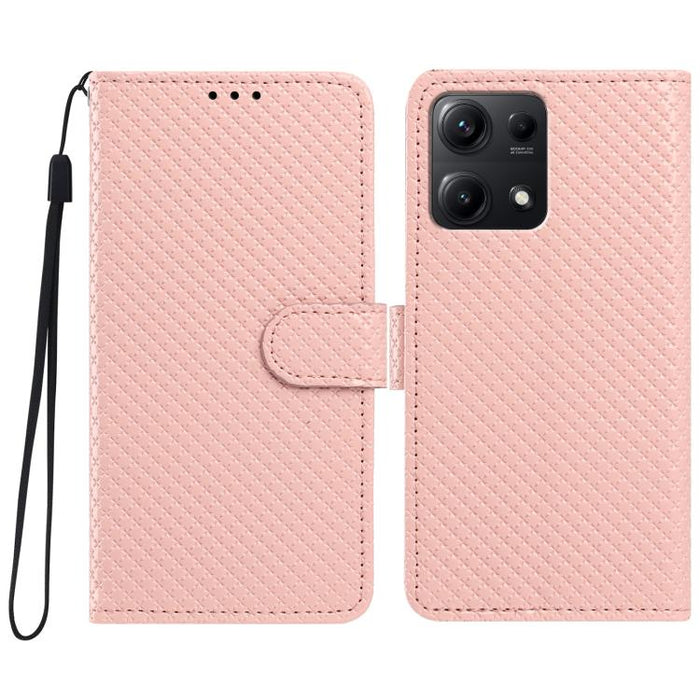Funda para teléfono de piel vegana con hebilla espejada y cordón negro pequeño., For Redmi A7 Pro 171mm / Poco C85x 5G, For Redmi 15a 5G, For Redmi Note 15 5G 4G Poco M8 5G, For Redmi 15C 5G / 4G EU 173mm, For Redmi 15C 5G / 4G Global 171mm            ...