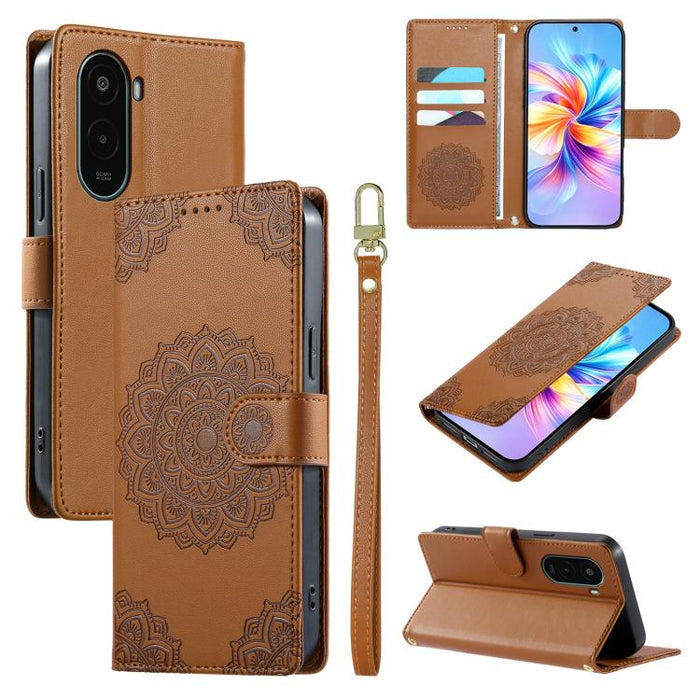 Funda para teléfono de piel vegana con cierre magnético y estampado de tótem, con correa., For Xiaomi 17 Max, For Xiaomi 17T Pro 5G, For Xiaomi 17T 5G, For Xiaomi Poco X8 Pro Max / Redmi Turbo 5 Max, For Xiaomi Poco X8 Pro 5G / Redmi Turbo 5 5G        ...