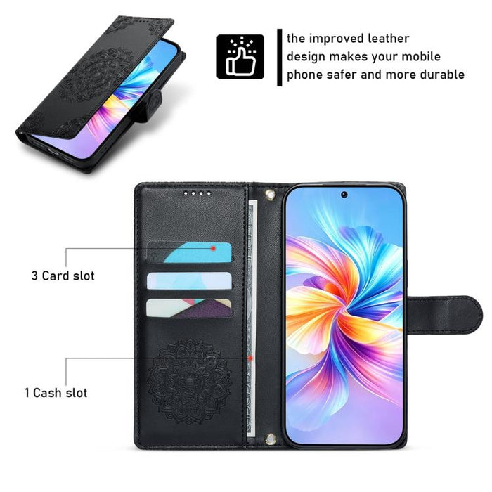 Funda para teléfono de piel vegana con cierre magnético y estampado de tótem, con correa., For Xiaomi 17 Max, For Xiaomi 17T Pro 5G, For Xiaomi 17T 5G, For Xiaomi Poco X8 Pro Max / Redmi Turbo 5 Max, For Xiaomi Poco X8 Pro 5G / Redmi Turbo 5 5G        ...