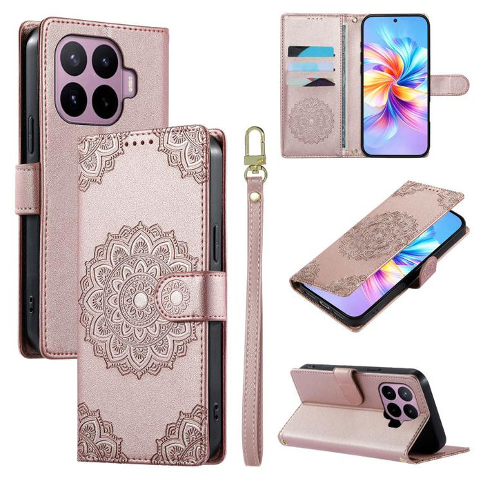 Funda para teléfono de piel vegana con cierre magnético y estampado de tótem, con correa., For Xiaomi 17 Max, For Xiaomi 17T Pro 5G, For Xiaomi 17T 5G, For Xiaomi Poco X8 Pro Max / Redmi Turbo 5 Max, For Xiaomi Poco X8 Pro 5G / Redmi Turbo 5 5G        ...