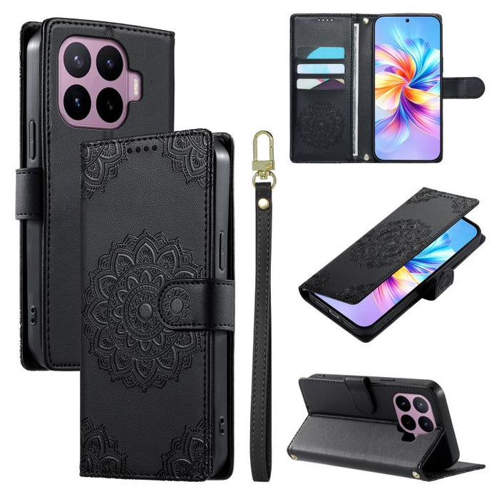 Funda para teléfono de piel vegana con cierre magnético y estampado de tótem, con correa., For Xiaomi 17 Max, For Xiaomi 17T Pro 5G, For Xiaomi 17T 5G, For Xiaomi Poco X8 Pro Max / Redmi Turbo 5 Max, For Xiaomi Poco X8 Pro 5G / Redmi Turbo 5 5G        ...