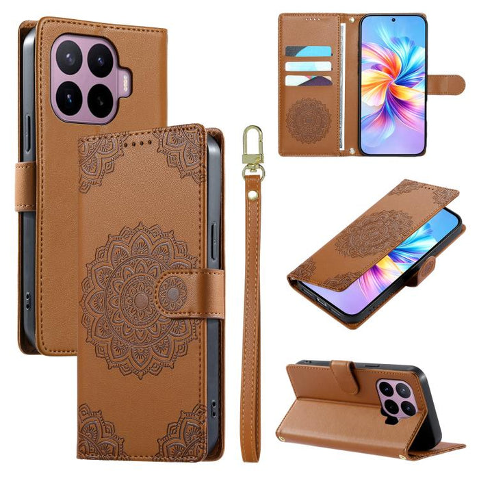 Funda para teléfono de piel vegana con cierre magnético y estampado de tótem, con correa., For Xiaomi 17 Max, For Xiaomi 17T Pro 5G, For Xiaomi 17T 5G, For Xiaomi Poco X8 Pro Max / Redmi Turbo 5 Max, For Xiaomi Poco X8 Pro 5G / Redmi Turbo 5 5G        ...