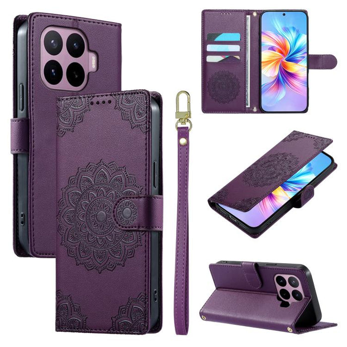 Funda para teléfono de piel vegana con cierre magnético y estampado de tótem, con correa., For Xiaomi 17 Max, For Xiaomi 17T Pro 5G, For Xiaomi 17T 5G, For Xiaomi Poco X8 Pro Max / Redmi Turbo 5 Max, For Xiaomi Poco X8 Pro 5G / Redmi Turbo 5 5G        ...