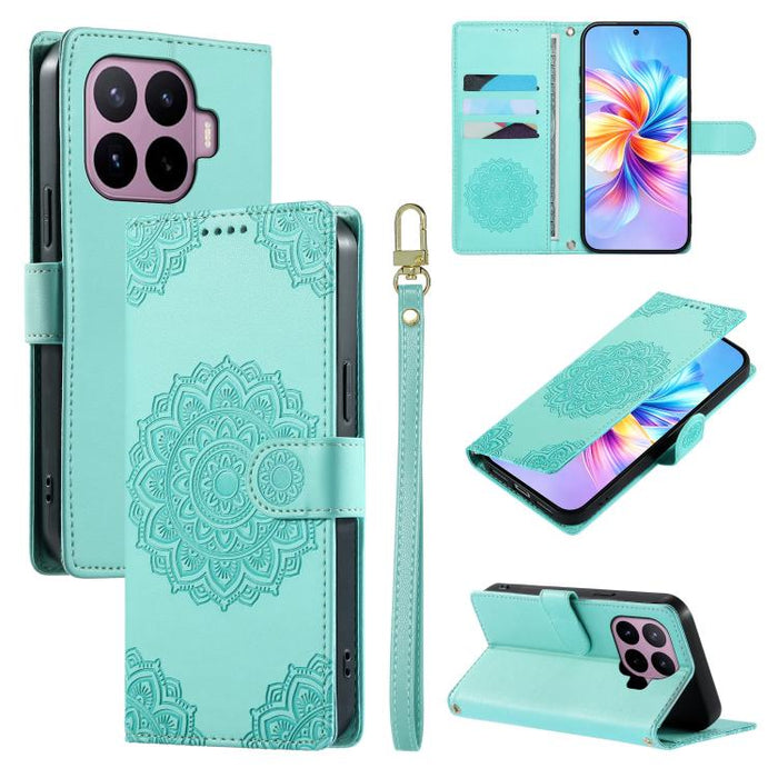 Funda para teléfono de piel vegana con cierre magnético y estampado de tótem, con correa., For Xiaomi 17 Max, For Xiaomi 17T Pro 5G, For Xiaomi 17T 5G, For Xiaomi Poco X8 Pro Max / Redmi Turbo 5 Max, For Xiaomi Poco X8 Pro 5G / Redmi Turbo 5 5G        ...