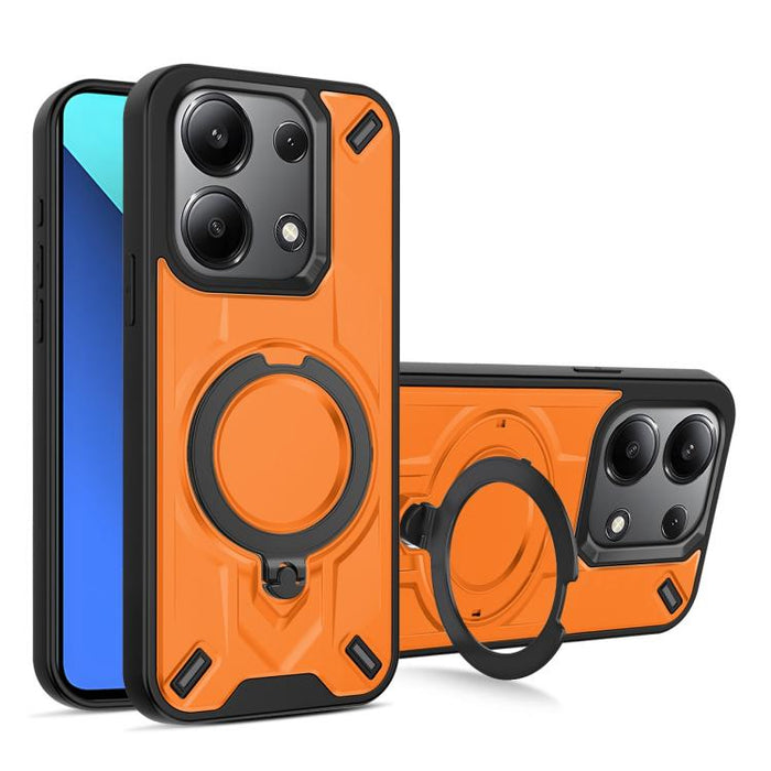 Funda magnética para teléfono con soporte giratorio Dijia, For Redmi 15C 5G / 4G Global 171mm, For Redmi A5 4G Global 171.7mm, For Redmi Note 14 4G 164.84mm, For Redmi Note 14 Pro 4G, For Redmi Note 14 4G 163.25mm, For Redmi 14C 4G/14R 5G/Poco C75 4G  ...
