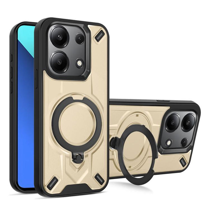 Funda magnética para teléfono con soporte giratorio Dijia, For Redmi 15C 5G / 4G Global 171mm, For Redmi A5 4G Global 171.7mm, For Redmi Note 14 4G 164.84mm, For Redmi Note 14 Pro 4G, For Redmi Note 14 4G 163.25mm, For Redmi 14C 4G/14R 5G/Poco C75 4G  ...