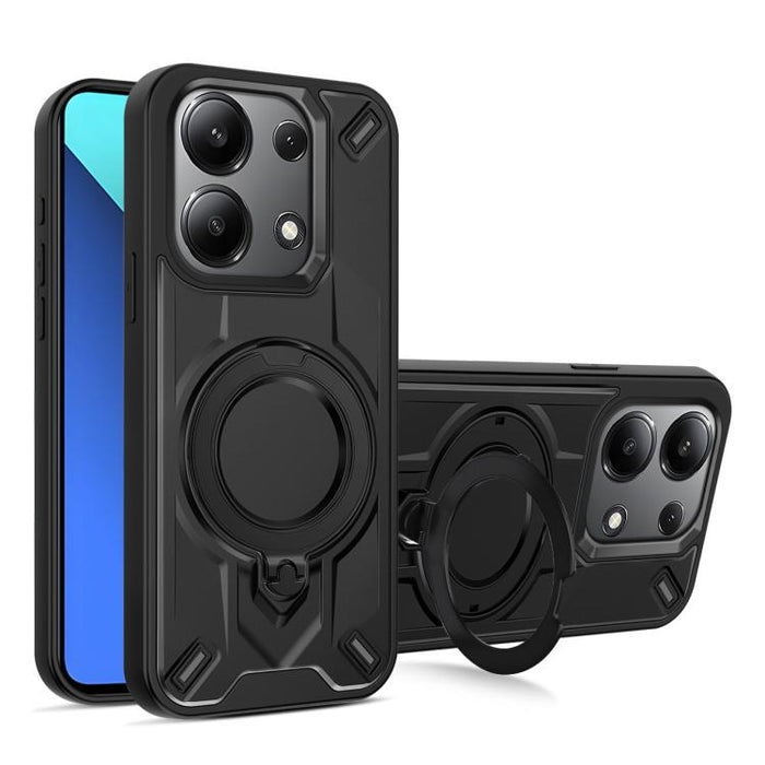 Funda magnética para teléfono con soporte giratorio Dijia, For Redmi 15C 5G / 4G Global 171mm, For Redmi A5 4G Global 171.7mm, For Redmi Note 14 4G 164.84mm, For Redmi Note 14 Pro 4G, For Redmi Note 14 4G 163.25mm, For Redmi 14C 4G/14R 5G/Poco C75 4G  ...