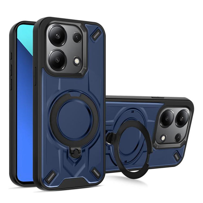 Funda magnética para teléfono con soporte giratorio Dijia, For Redmi 15C 5G / 4G Global 171mm, For Redmi A5 4G Global 171.7mm, For Redmi Note 14 4G 164.84mm, For Redmi Note 14 Pro 4G, For Redmi Note 14 4G 163.25mm, For Redmi 14C 4G/14R 5G/Poco C75 4G  ...