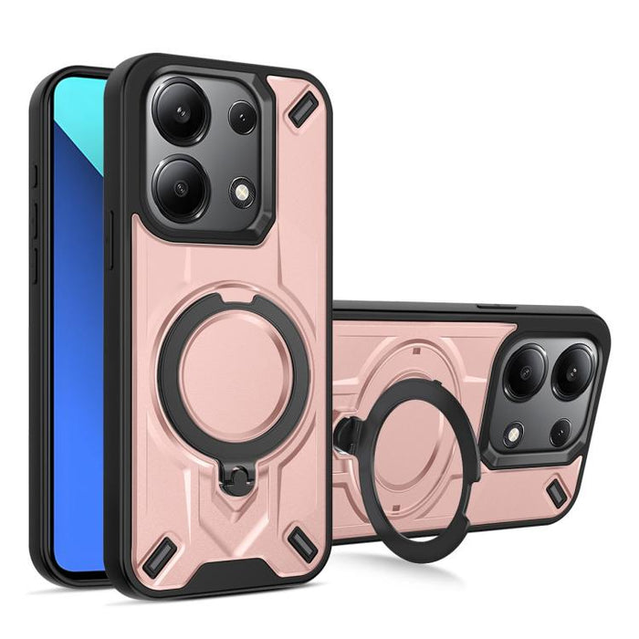 Funda magnética para teléfono con soporte giratorio Dijia, For Redmi 15C 5G / 4G Global 171mm, For Redmi A5 4G Global 171.7mm, For Redmi Note 14 4G 164.84mm, For Redmi Note 14 Pro 4G, For Redmi Note 14 4G 163.25mm, For Redmi 14C 4G/14R 5G/Poco C75 4G  ...