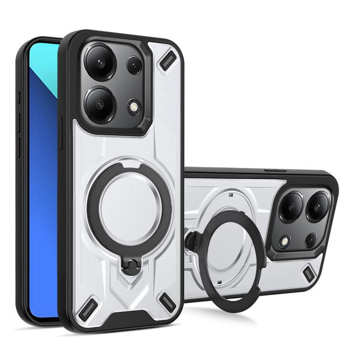 Funda magnética para teléfono con soporte giratorio Dijia, For Redmi 15C 5G / 4G Global 171mm, For Redmi A5 4G Global 171.7mm, For Redmi Note 14 4G 164.84mm, For Redmi Note 14 Pro 4G, For Redmi Note 14 4G 163.25mm, For Redmi 14C 4G/14R 5G/Poco C75 4G  ...