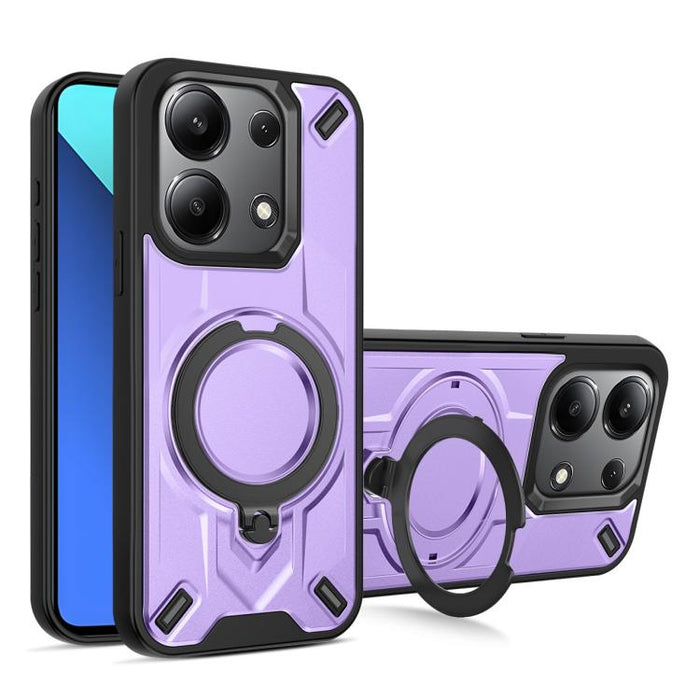 Funda magnética para teléfono con soporte giratorio Dijia, For Redmi 15C 5G / 4G Global 171mm, For Redmi A5 4G Global 171.7mm, For Redmi Note 14 4G 164.84mm, For Redmi Note 14 Pro 4G, For Redmi Note 14 4G 163.25mm, For Redmi 14C 4G/14R 5G/Poco C75 4G  ...