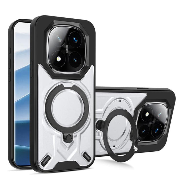 Funda magnética para teléfono con soporte giratorio Dijia, For Redmi 15C 5G / 4G Global 171mm, For Redmi A5 4G Global 171.7mm, For Redmi Note 14 4G 164.84mm, For Redmi Note 14 Pro 4G, For Redmi Note 14 4G 163.25mm, For Redmi 14C 4G/14R 5G/Poco C75 4G  ...