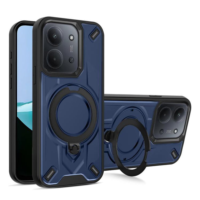 Funda magnética para teléfono con soporte giratorio Dijia, For Redmi 15C 5G / 4G Global 171mm, For Redmi A5 4G Global 171.7mm, For Redmi Note 14 4G 164.84mm, For Redmi Note 14 Pro 4G, For Redmi Note 14 4G 163.25mm, For Redmi 14C 4G/14R 5G/Poco C75 4G  ...