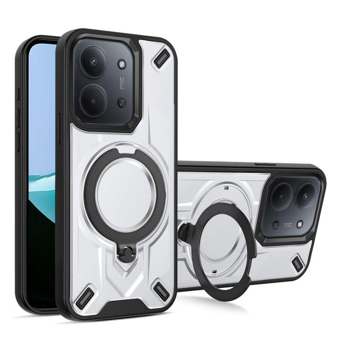 Funda magnética para teléfono con soporte giratorio Dijia, For Redmi 15C 5G / 4G Global 171mm, For Redmi A5 4G Global 171.7mm, For Redmi Note 14 4G 164.84mm, For Redmi Note 14 Pro 4G, For Redmi Note 14 4G 163.25mm, For Redmi 14C 4G/14R 5G/Poco C75 4G  ...