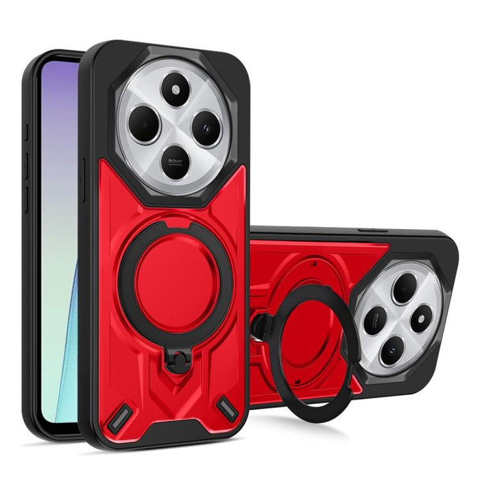 Funda magnética para teléfono con soporte giratorio Dijia, For Redmi 15C 5G / 4G Global 171mm, For Redmi A5 4G Global 171.7mm, For Redmi Note 14 4G 164.84mm, For Redmi Note 14 Pro 4G, For Redmi Note 14 4G 163.25mm, For Redmi 14C 4G/14R 5G/Poco C75 4G  ...