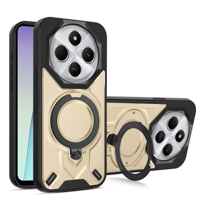 Funda magnética para teléfono con soporte giratorio Dijia, For Redmi 15C 5G / 4G Global 171mm, For Redmi A5 4G Global 171.7mm, For Redmi Note 14 4G 164.84mm, For Redmi Note 14 Pro 4G, For Redmi Note 14 4G 163.25mm, For Redmi 14C 4G/14R 5G/Poco C75 4G  ...