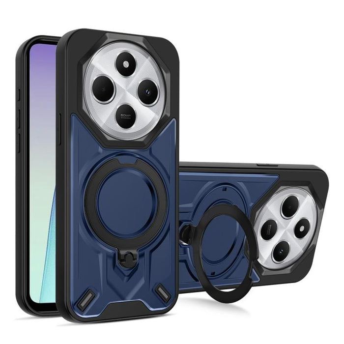 Funda magnética para teléfono con soporte giratorio Dijia, For Redmi 15C 5G / 4G Global 171mm, For Redmi A5 4G Global 171.7mm, For Redmi Note 14 4G 164.84mm, For Redmi Note 14 Pro 4G, For Redmi Note 14 4G 163.25mm, For Redmi 14C 4G/14R 5G/Poco C75 4G  ...