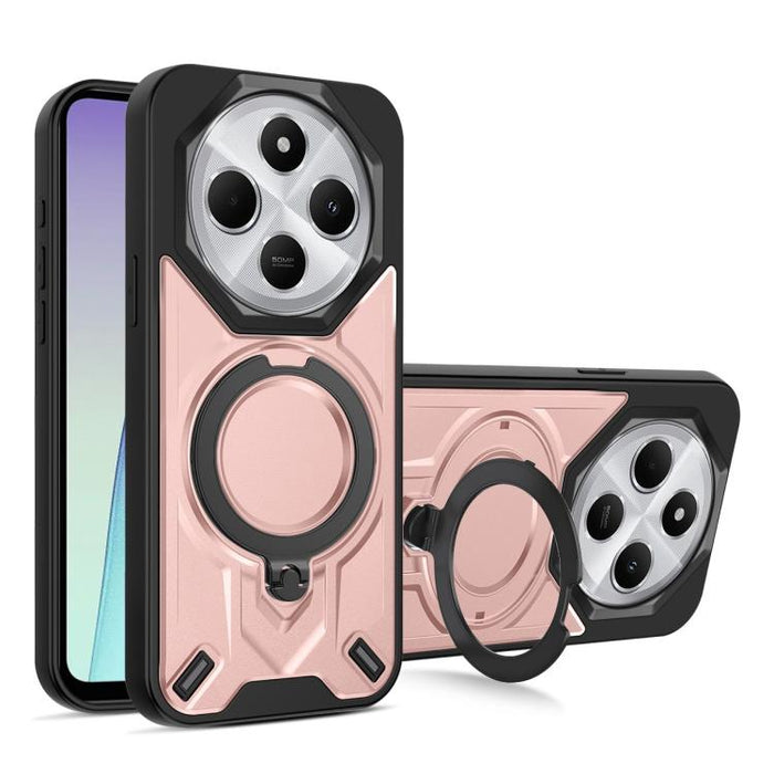 Funda magnética para teléfono con soporte giratorio Dijia, For Redmi 15C 5G / 4G Global 171mm, For Redmi A5 4G Global 171.7mm, For Redmi Note 14 4G 164.84mm, For Redmi Note 14 Pro 4G, For Redmi Note 14 4G 163.25mm, For Redmi 14C 4G/14R 5G/Poco C75 4G  ...