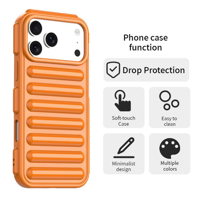 Funda para teléfono de TPU con diseño de caramelo de la serie Cápsula, For iPhone 17 Pro Max, For iPhone 17 Pro, For iPhone 17, For iPhone Air