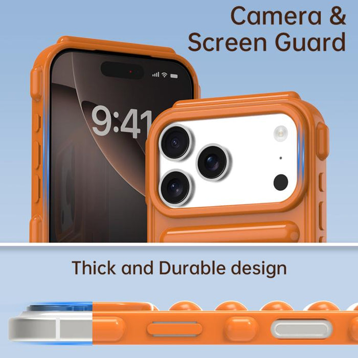 Funda para teléfono de TPU con diseño de caramelo de la serie Cápsula, For iPhone 17 Pro Max, For iPhone 17 Pro, For iPhone 17, For iPhone Air