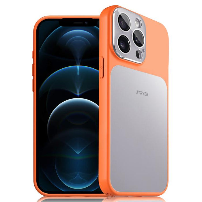 Funda magnética para teléfono UTRYEE de color plateado y colorida, For iPhone 12 Pro Max, For iPhone 12 Pro