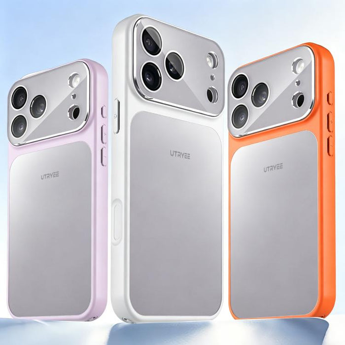 Funda magnética para teléfono UTRYEE de color plateado y colorida, For iPhone 12 Pro Max, For iPhone 12 Pro