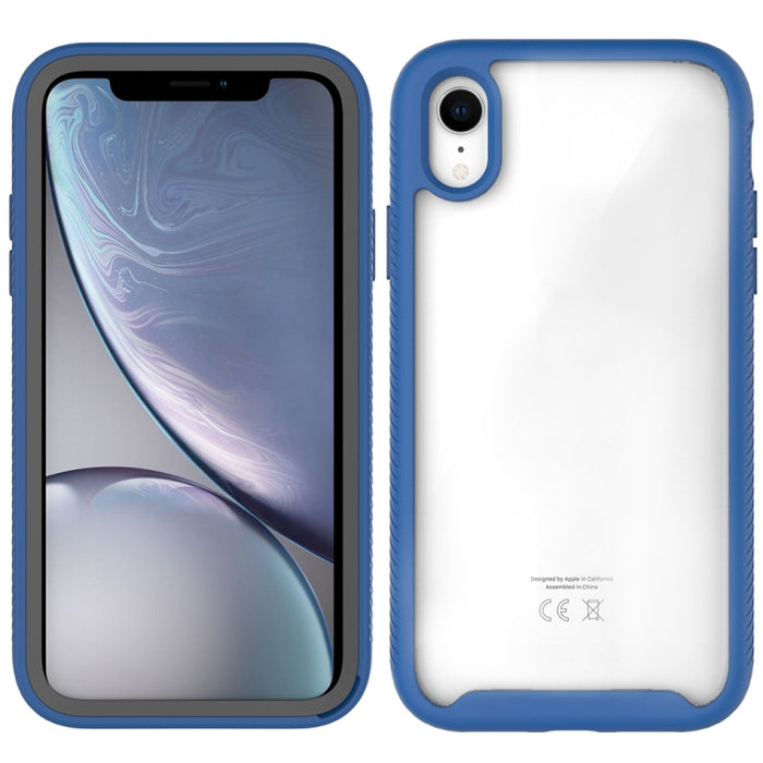 Starry Sky Solid Color Series Funda protectora a prueba de golpes PC + TPU para iPhone XR