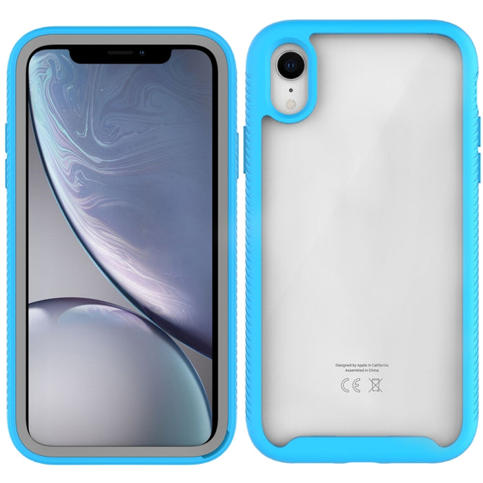 Starry Sky Solid Color Series Funda protectora a prueba de golpes PC + TPU para iPhone XR