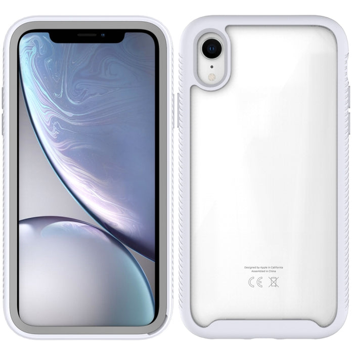 Starry Sky Solid Color Series Funda protectora a prueba de golpes PC + TPU para iPhone XR